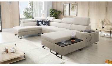 corner-sofa-beds - Melody VI Corner Sofa Bed U Shape